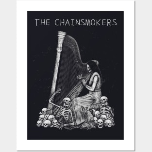 Family Skull Play Chainsmoker Posters and Art